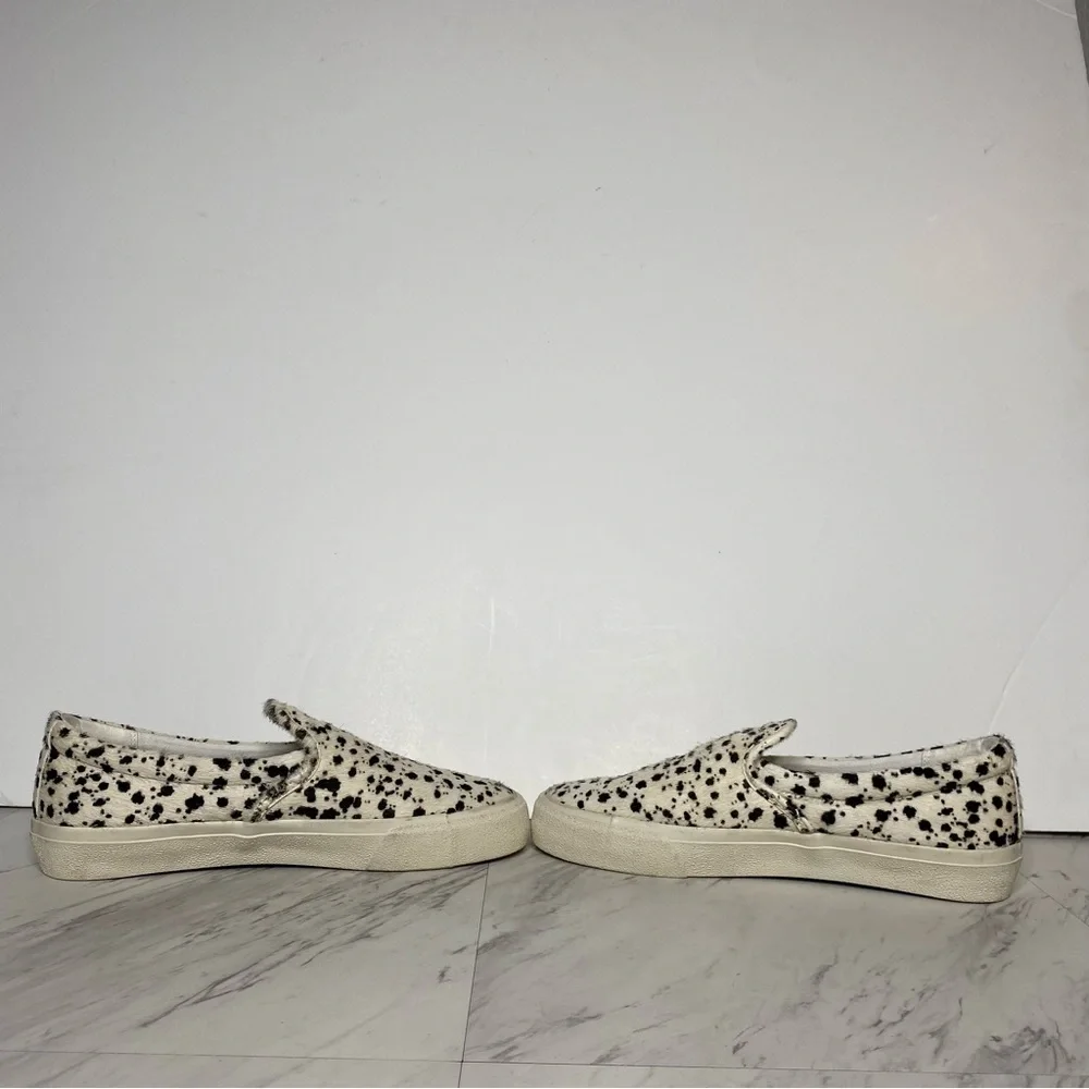 Madewell Sidewalk Slip On Spatter Painted Calf Hair Slip On 8M